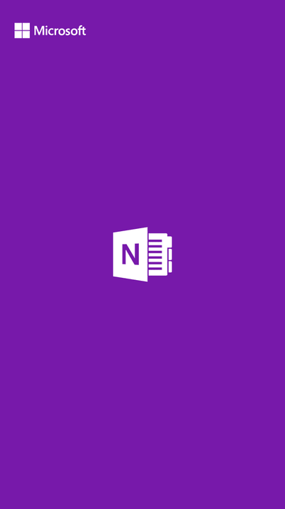 Microsoft OneNote | The digital note-taking app sticks to its brand identity