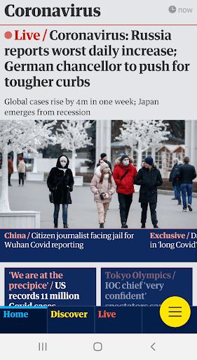 The Guardian App - Mobile App Typography