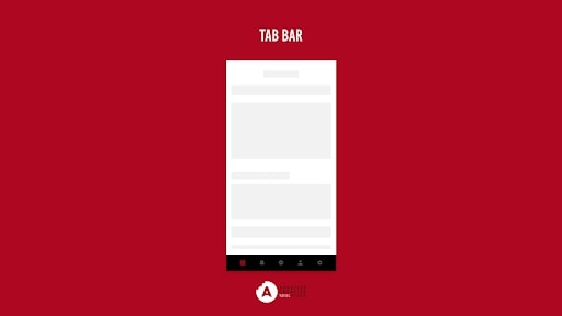 Mobile Navigation - Tab Bar