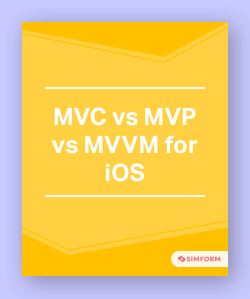 MVC vs MVP vs MVVM for iOS