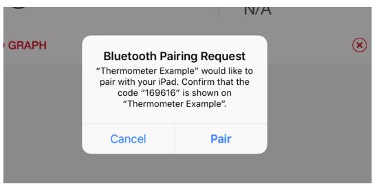 bluetooth numeric comparison