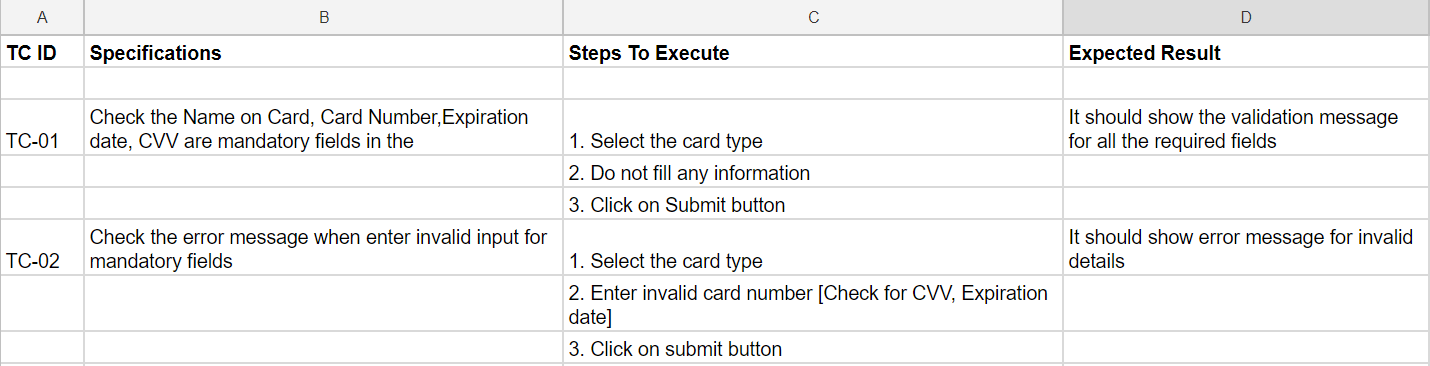 Simple Test Plan Template from www.simform.com