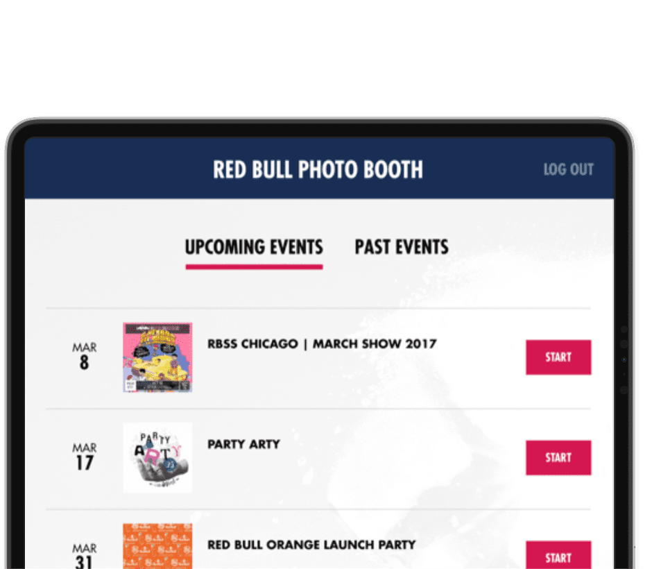 Red Bull Photo Booth - Case Study