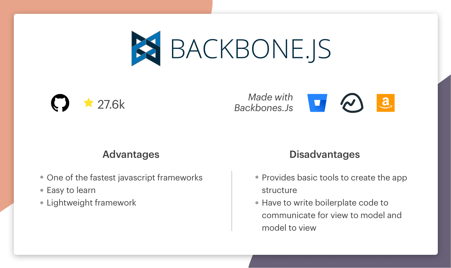 28 Html5 Javascript Framework Comparison