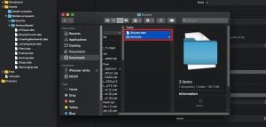 Extract file into Xcode