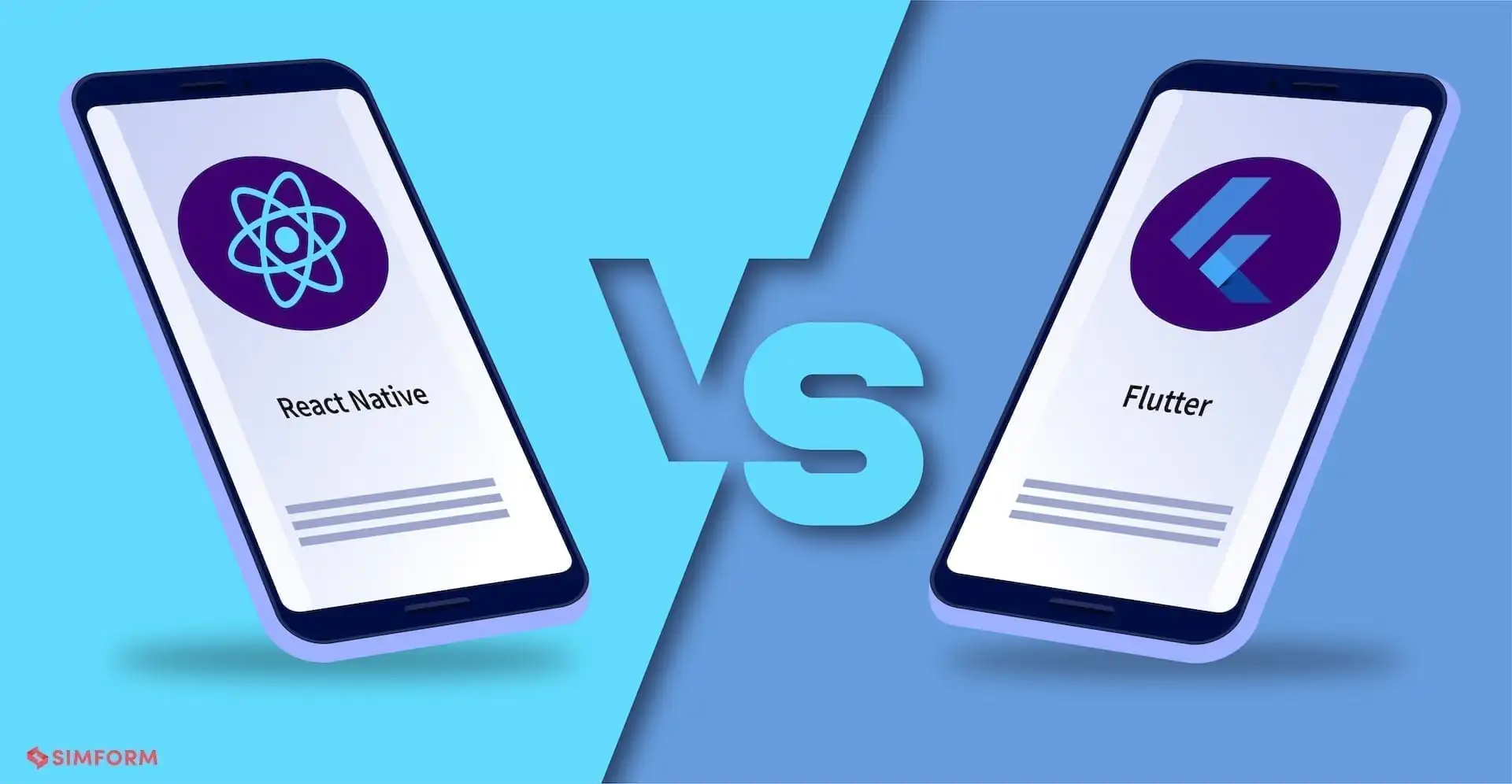 React native vs Flutter Cover Image