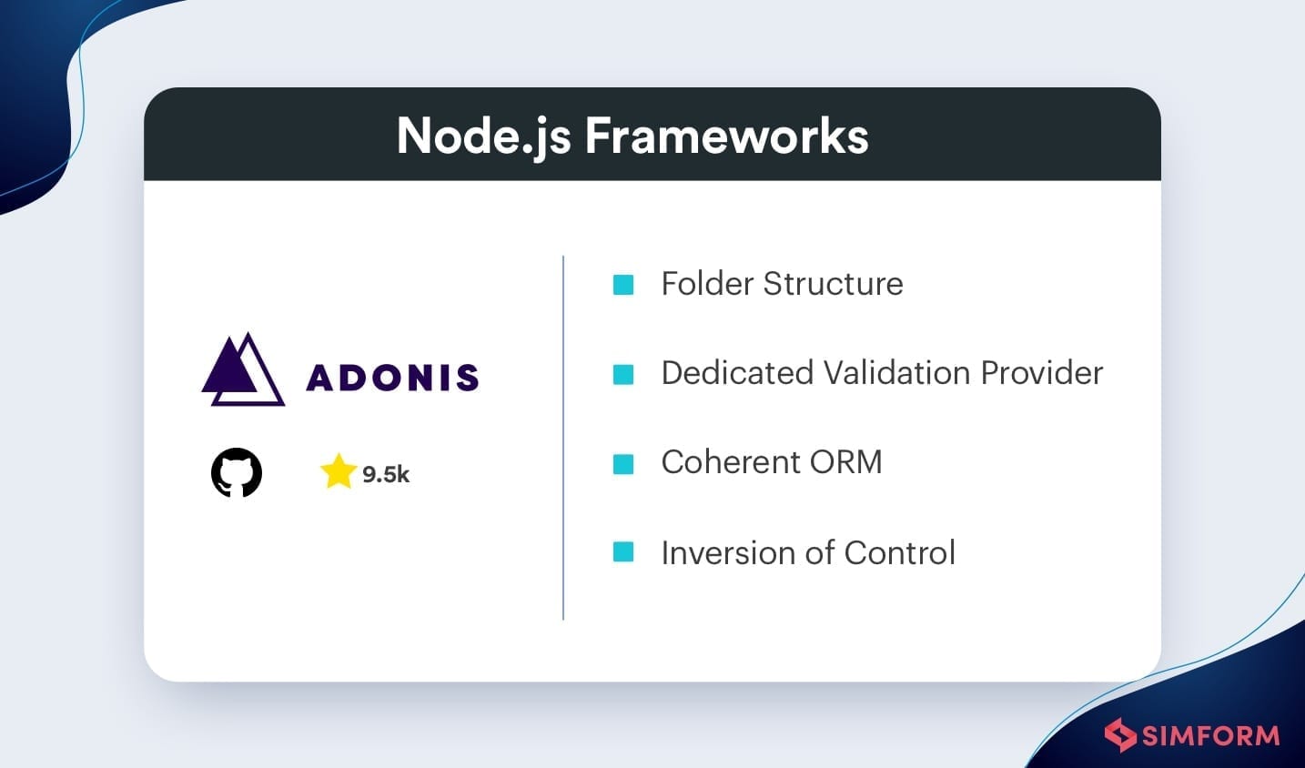 12 Best Nodejs Frameworks for Web Apps in 2021