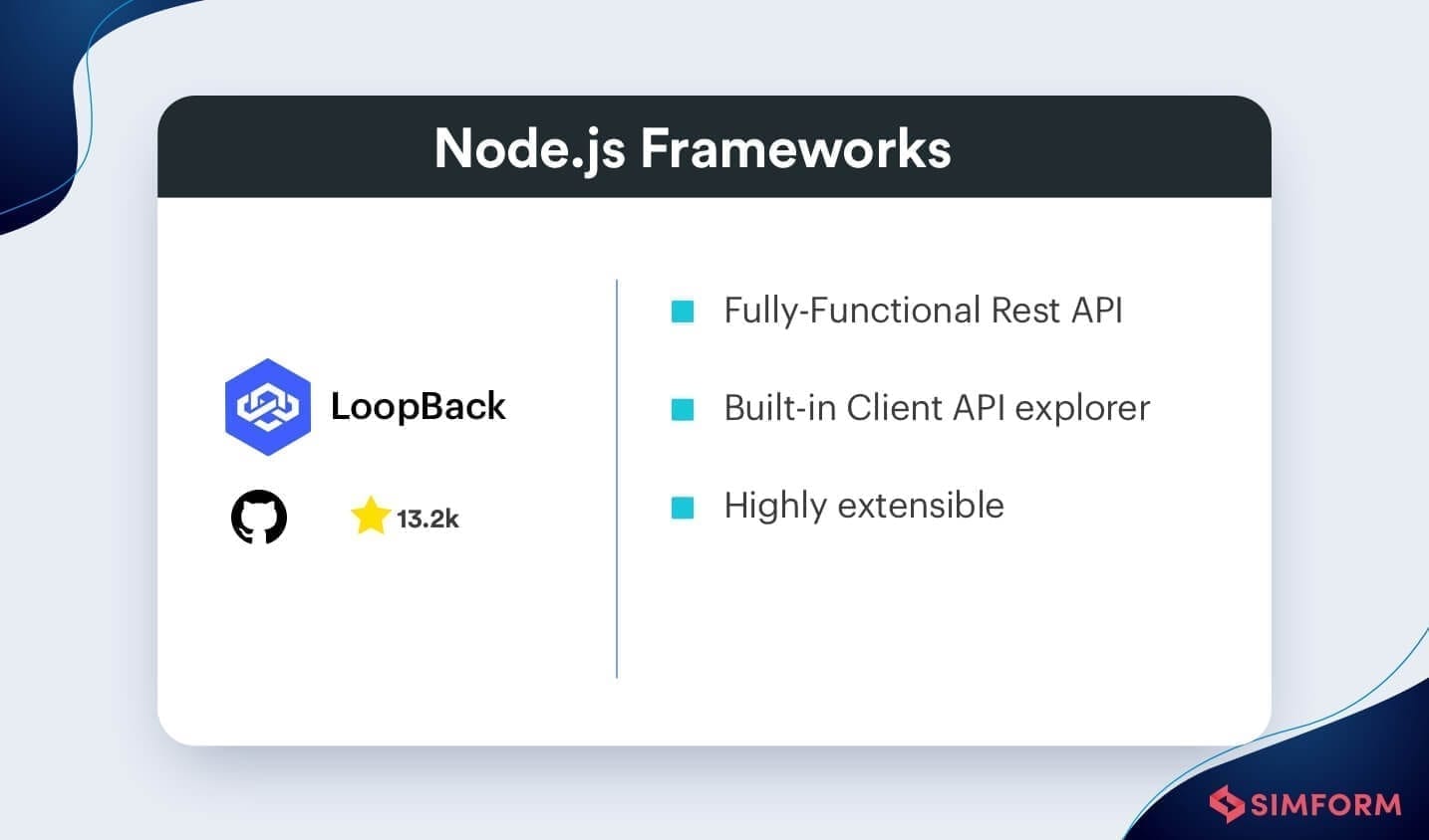 12 Best Nodejs Frameworks for Web Apps in 2021