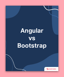 Angular vs Bootstrap frontend framework