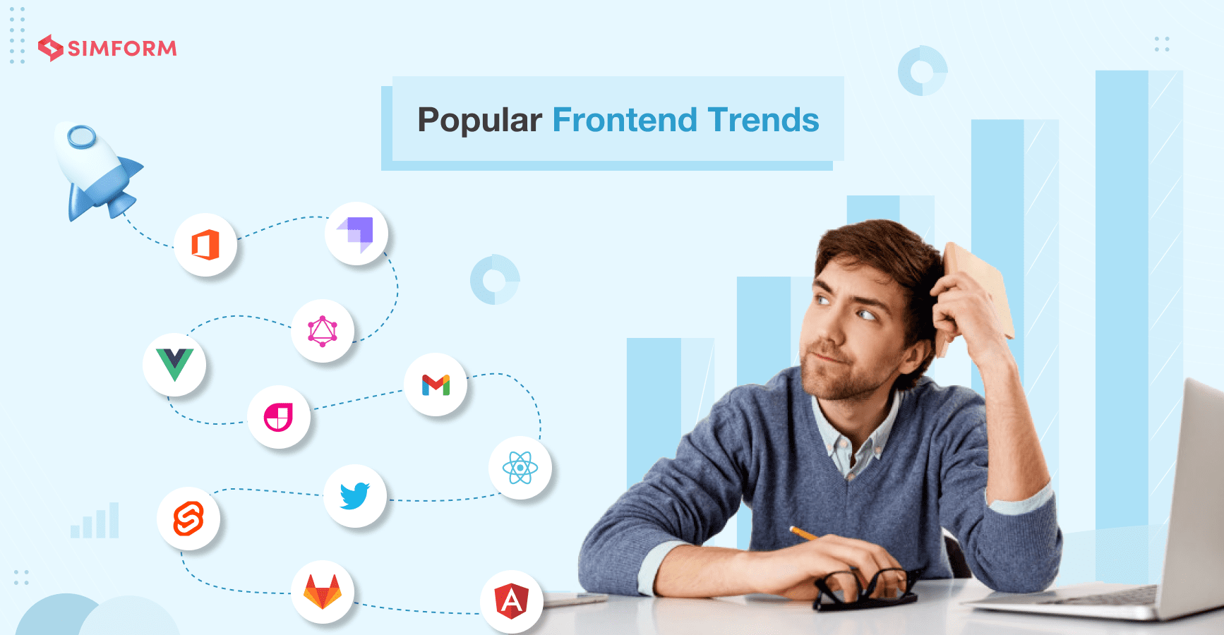 New frontend trends do not pop out of the blue in the software world. The trends become popular when either a prominent organization has adopted it, o