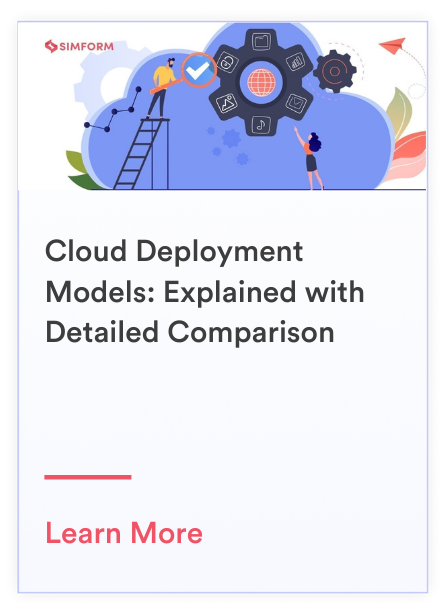 Cloud deployment models
