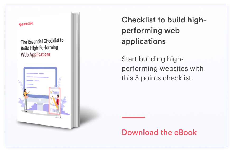Guide to high performing web apps