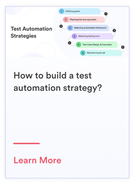 test automation strategy blog