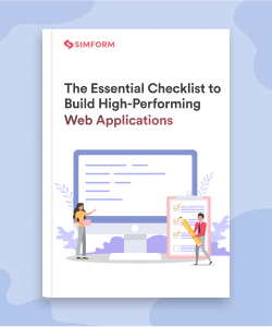 Checklist to build high performing web applications