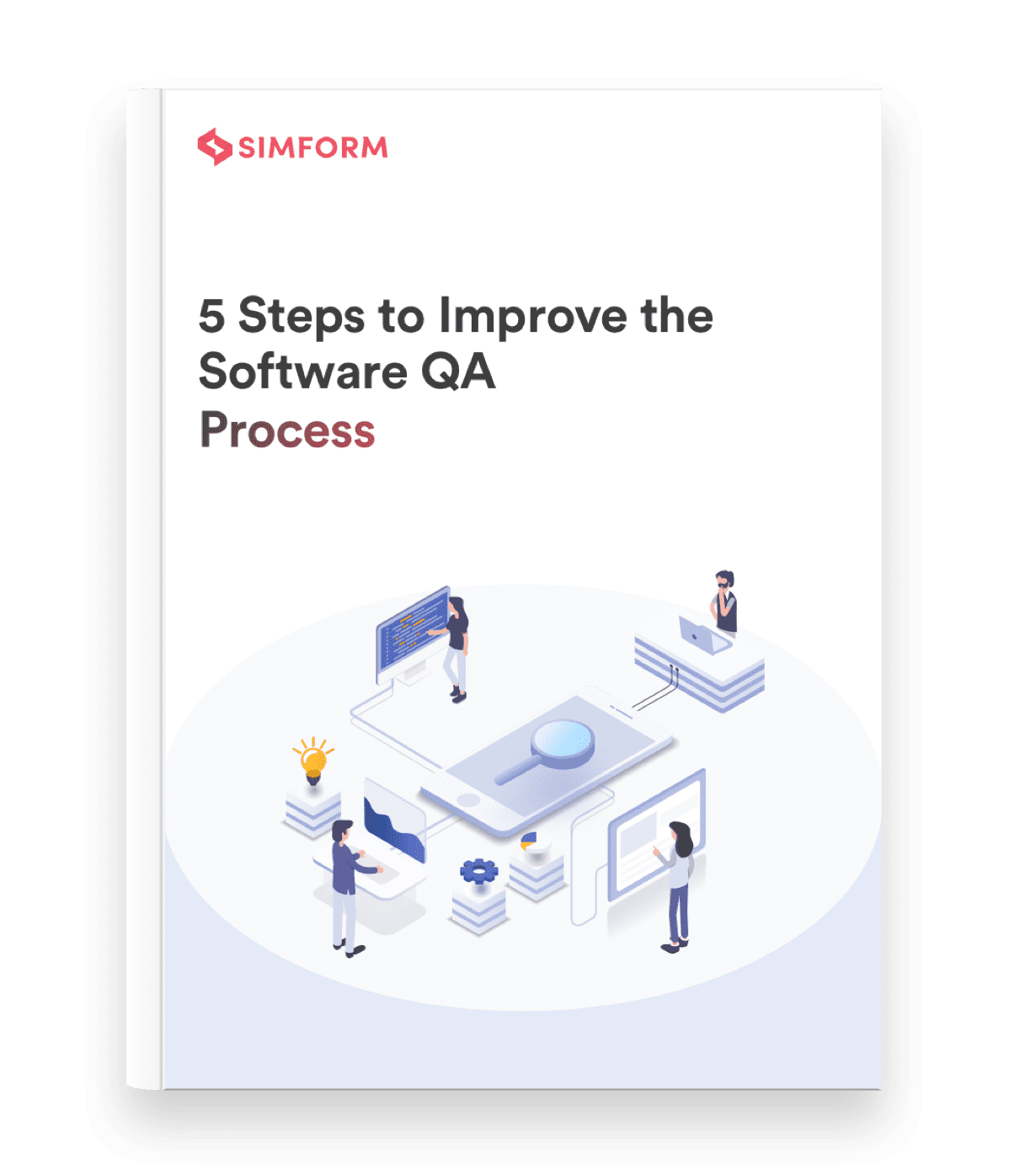 5 steps to improve software QA process ebook