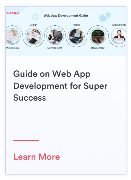 guide on web app development