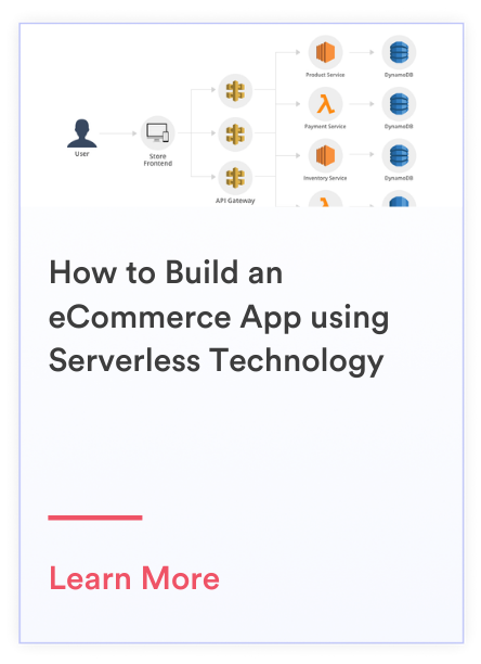 eCommerce app using serverless