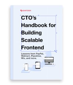 CTO Handbook for building scalable frontend