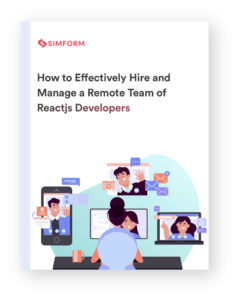 Hire Reactjs developer ebook mockup