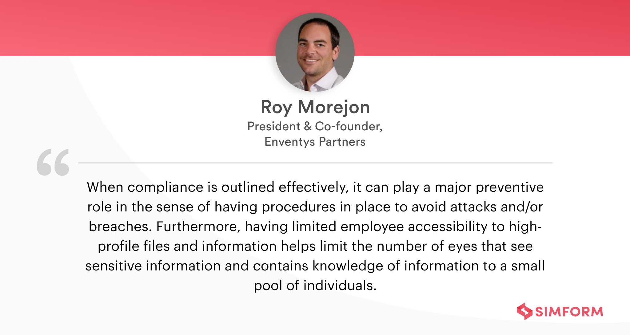 Roy Morejon quote