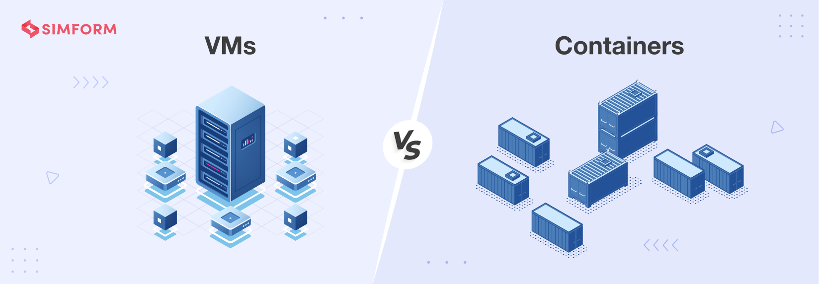 VM versus containers