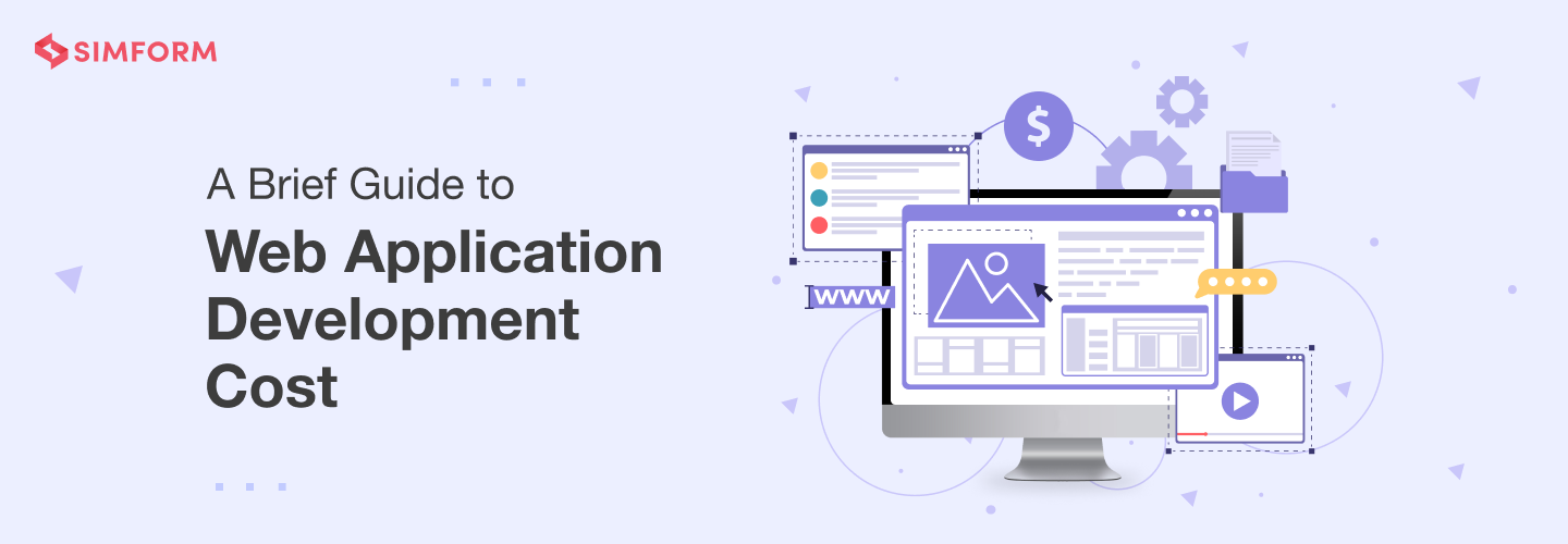 web application development cost