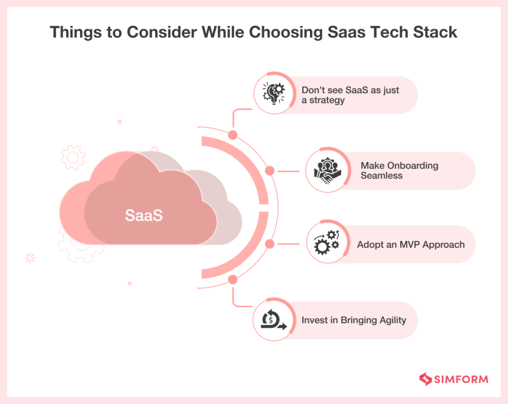 Things to consider while choosing SaaS tech stack
