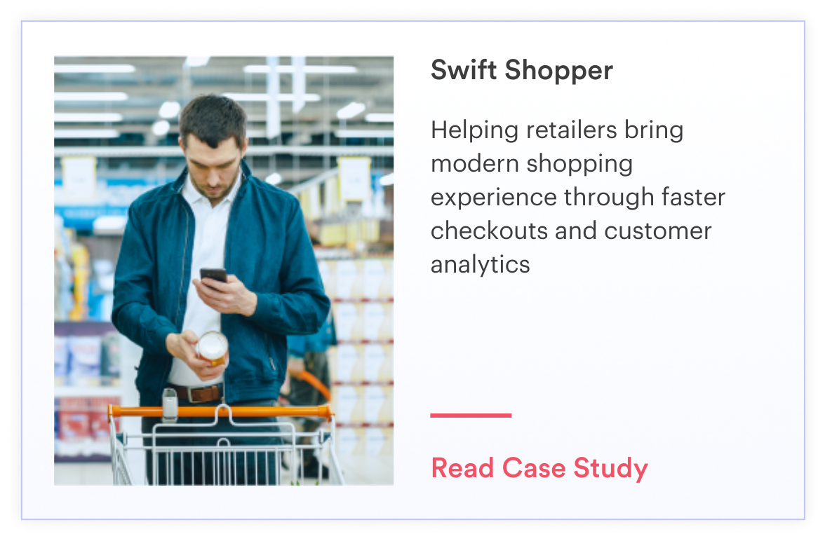 Swift shopper card