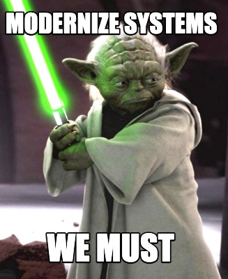 Application Modernization Meme
