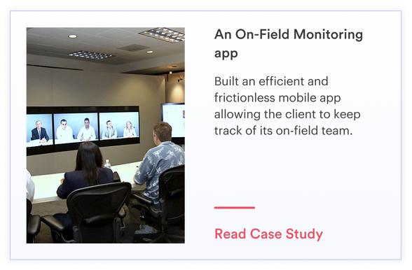 on-field monitoring app