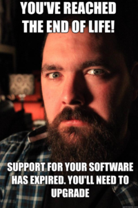 EOL Software Meme