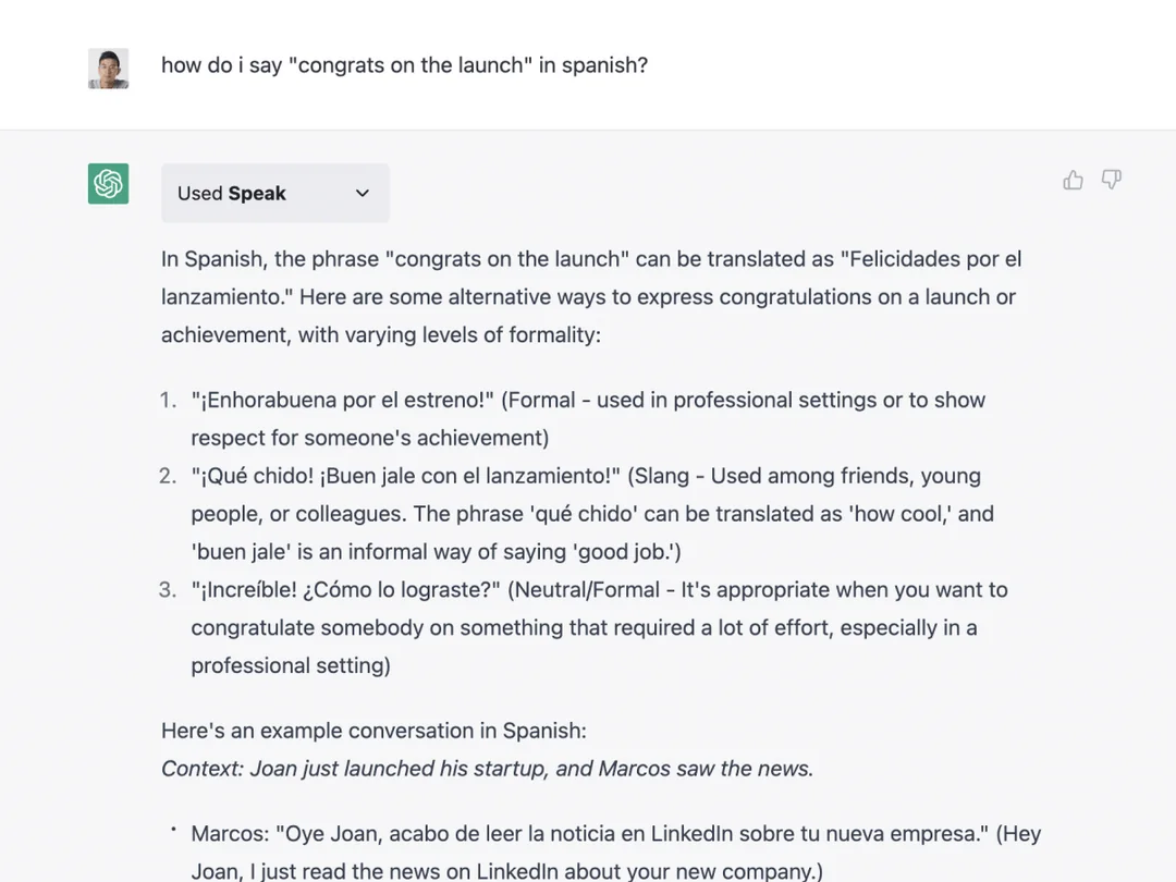 ChatGPT plugins for Speach tutorial