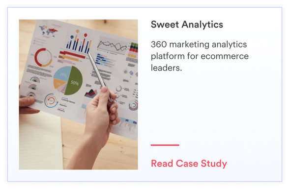 Sweet Analytics - case study