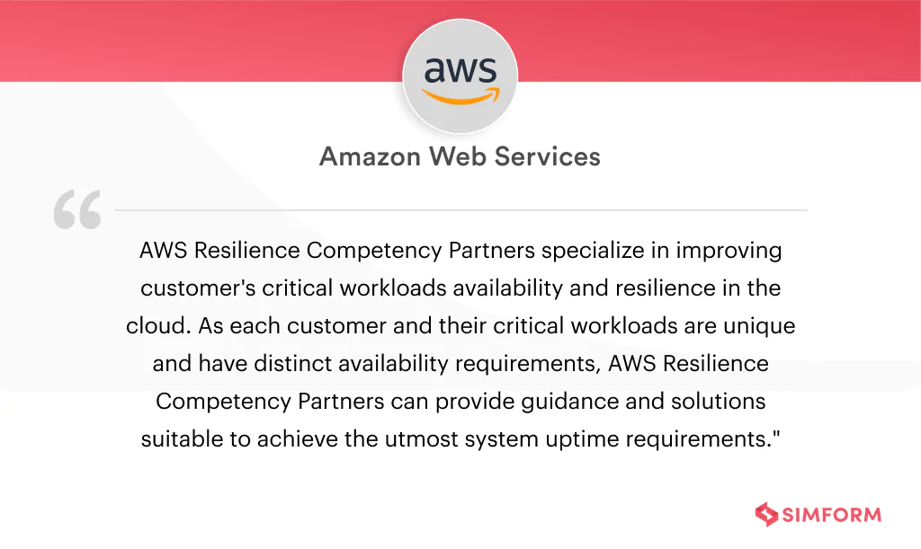 AWS Resiliency competency partners