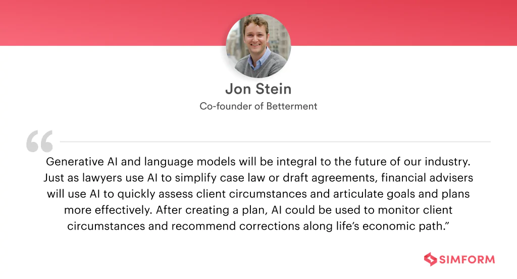 generative AI and language models in finance