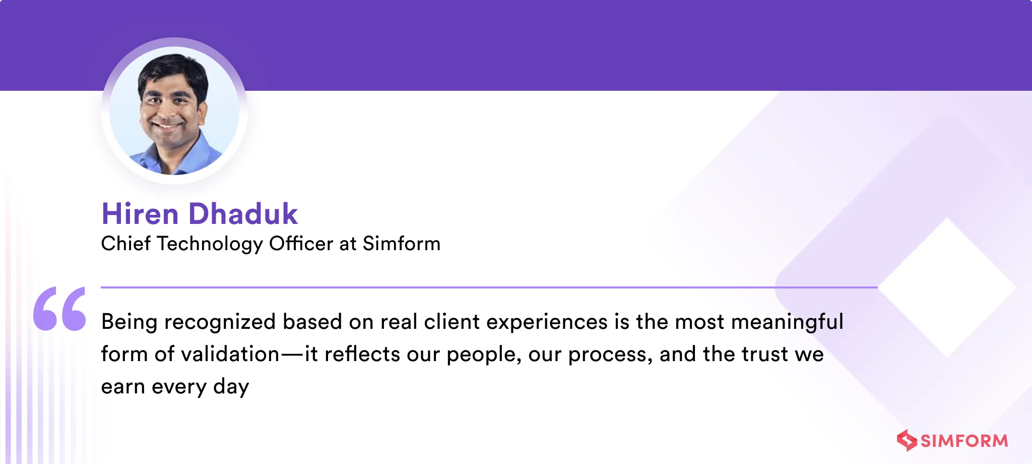 simform 2025 trustradius top rated winner